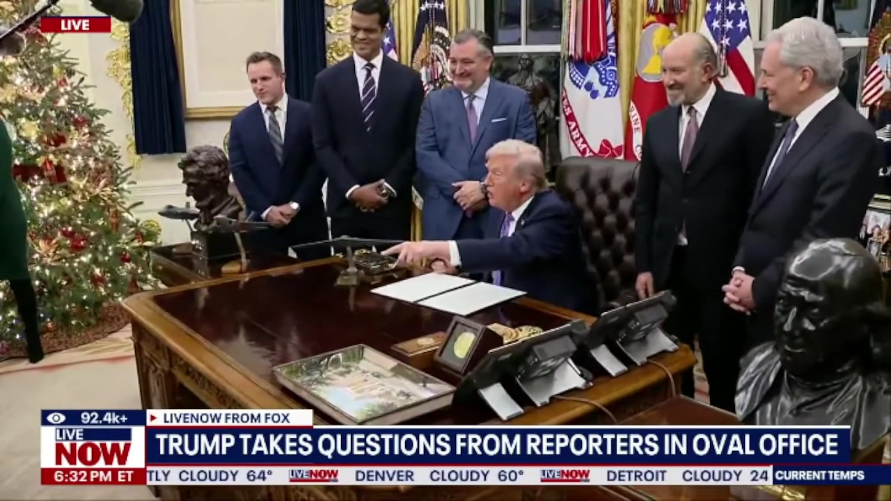 [Video] Trump signs executive order to centralize AI regulation nationwide