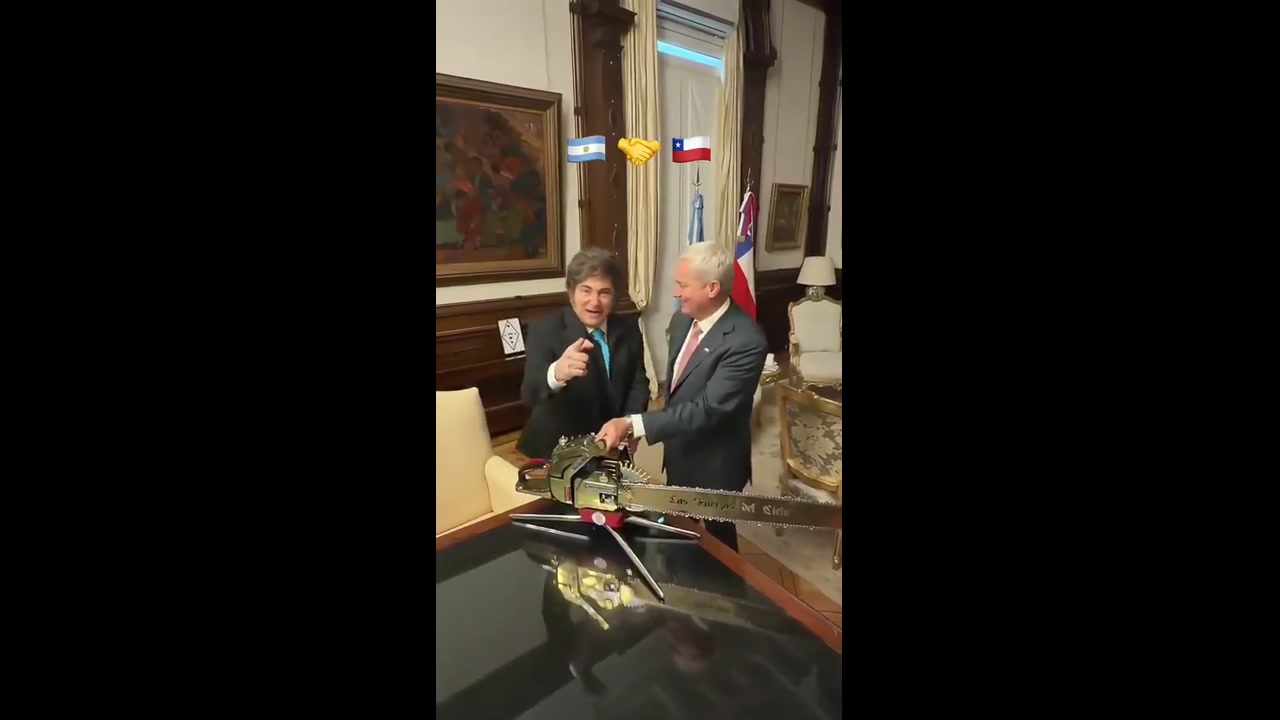 [Video] President Javier Milei and President-elect Jose Antonio Kast promote freedom
