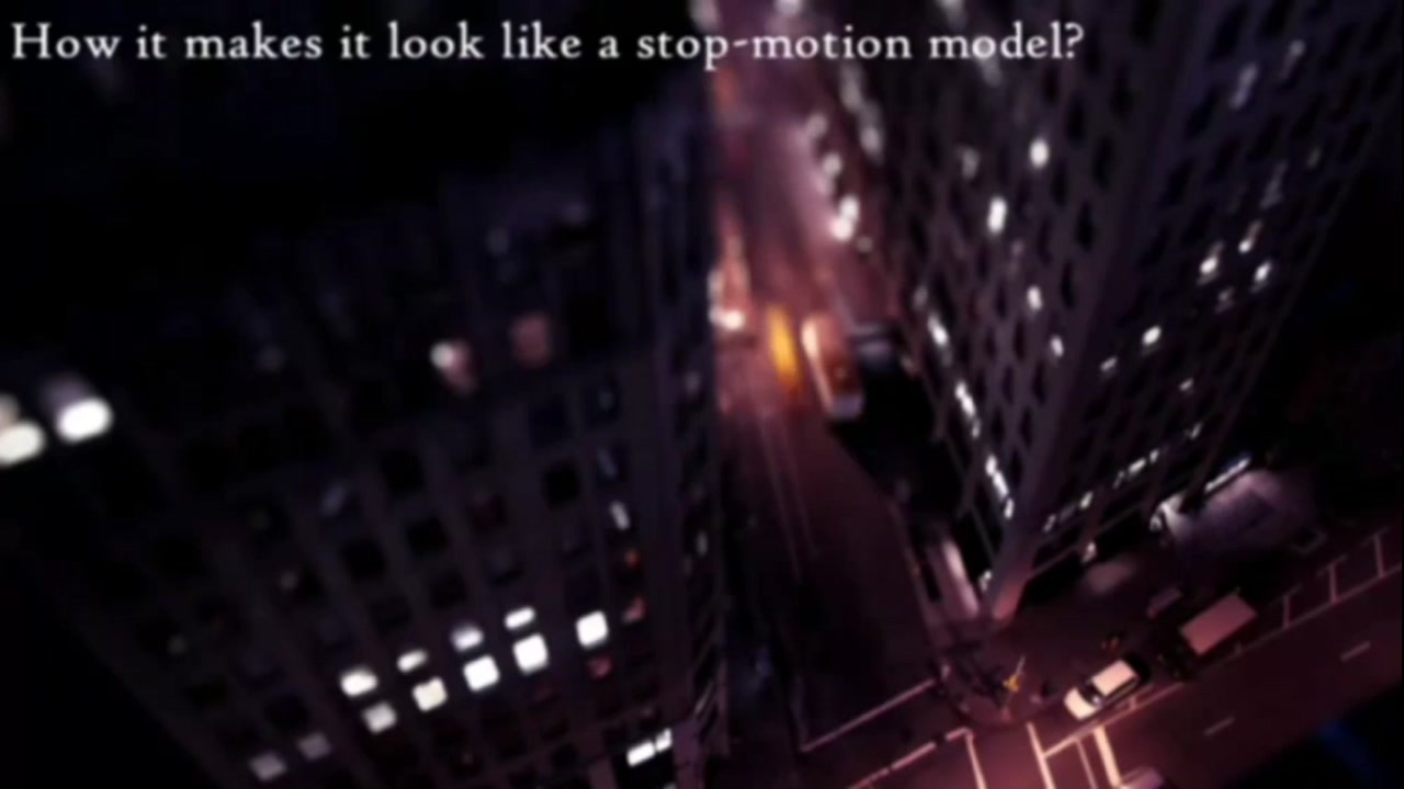 [Video] Tilt Shift effect creates 'toy-town' miniature look