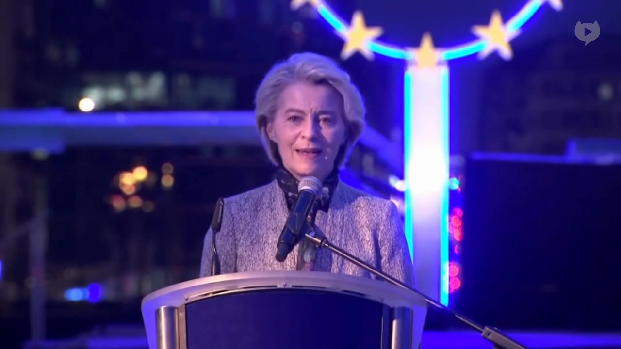 [Video] Ursula von der Leyen condemns antisemitism at Hanukkah ceremony