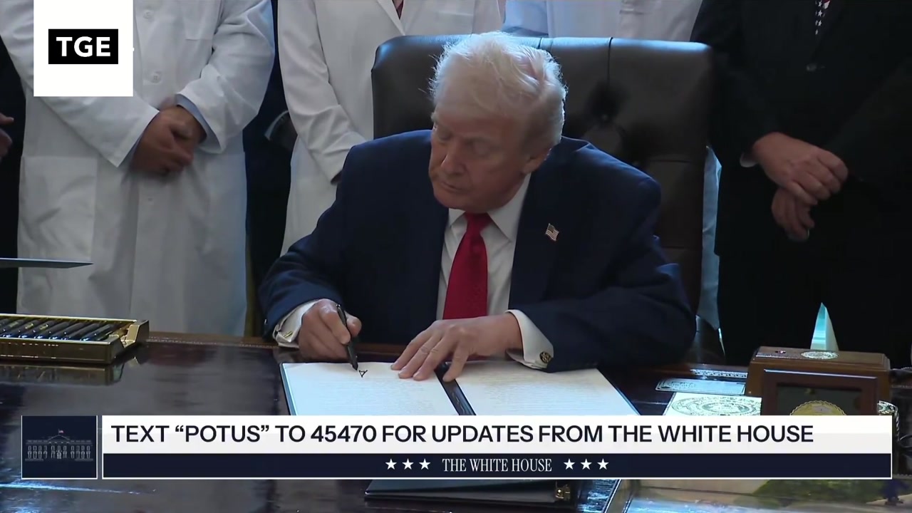 [Video] US President Donald Trump signs executive order easing marijuana restrictions