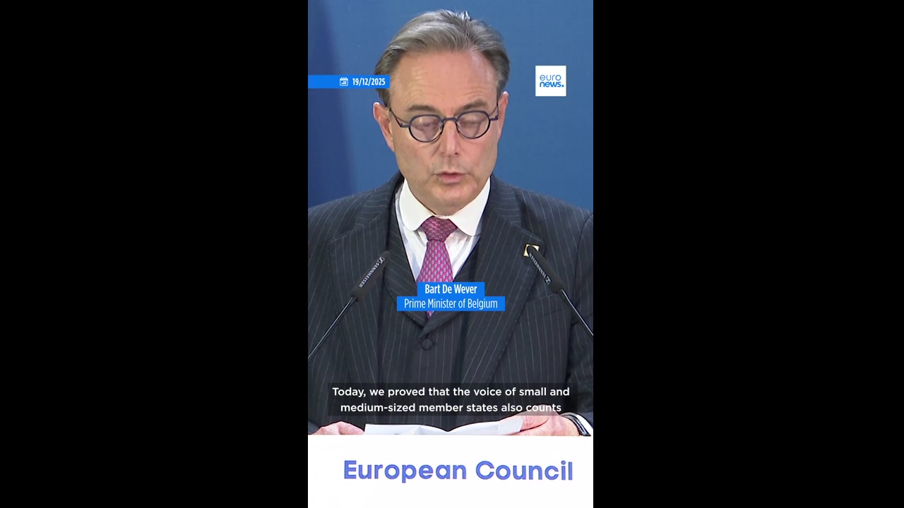 [Video] Bart De Wever criticizes Friedrich Merz as EUCO summit fails to seize Russian assets