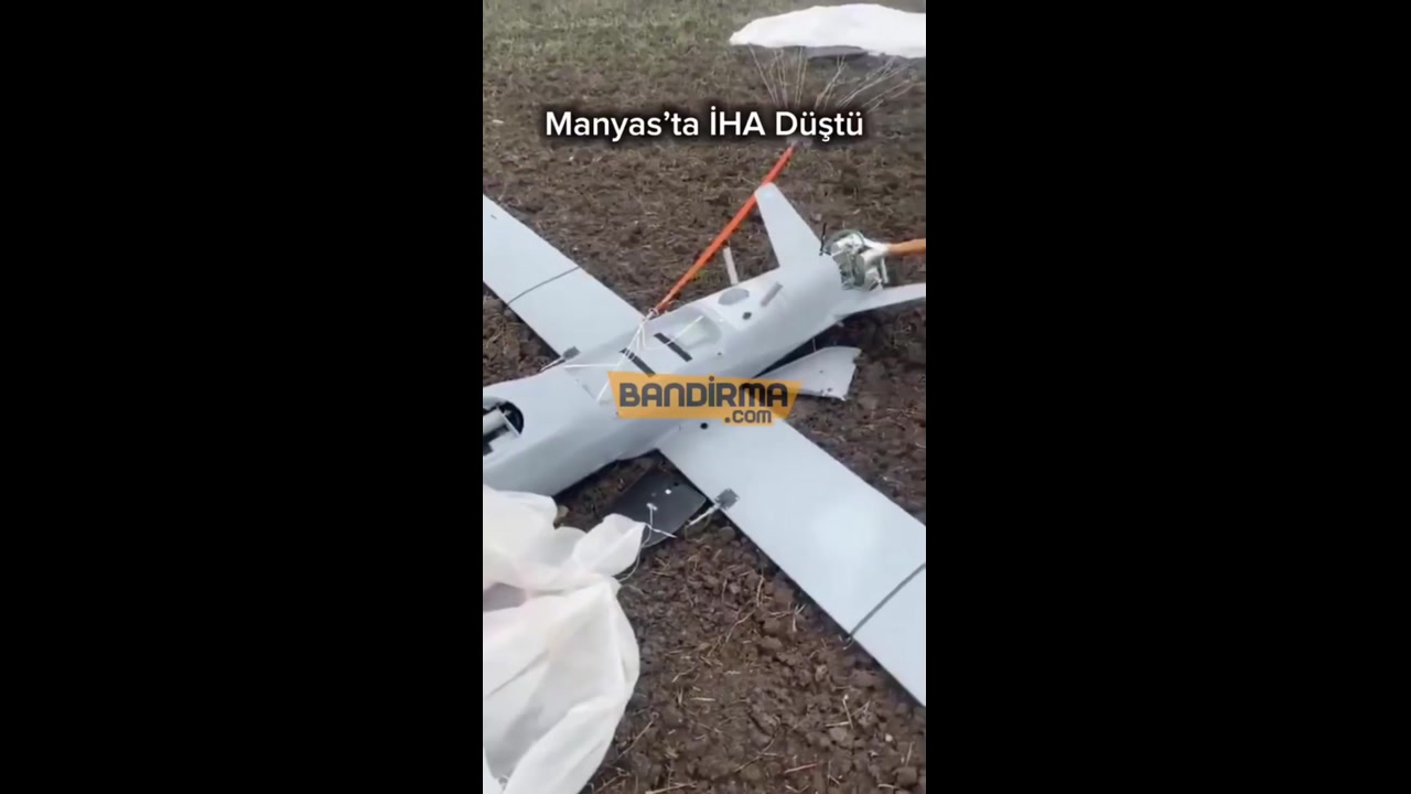 [Video] Russian-made Merlin-VR drone crashes in Balıkesir, Türkiye