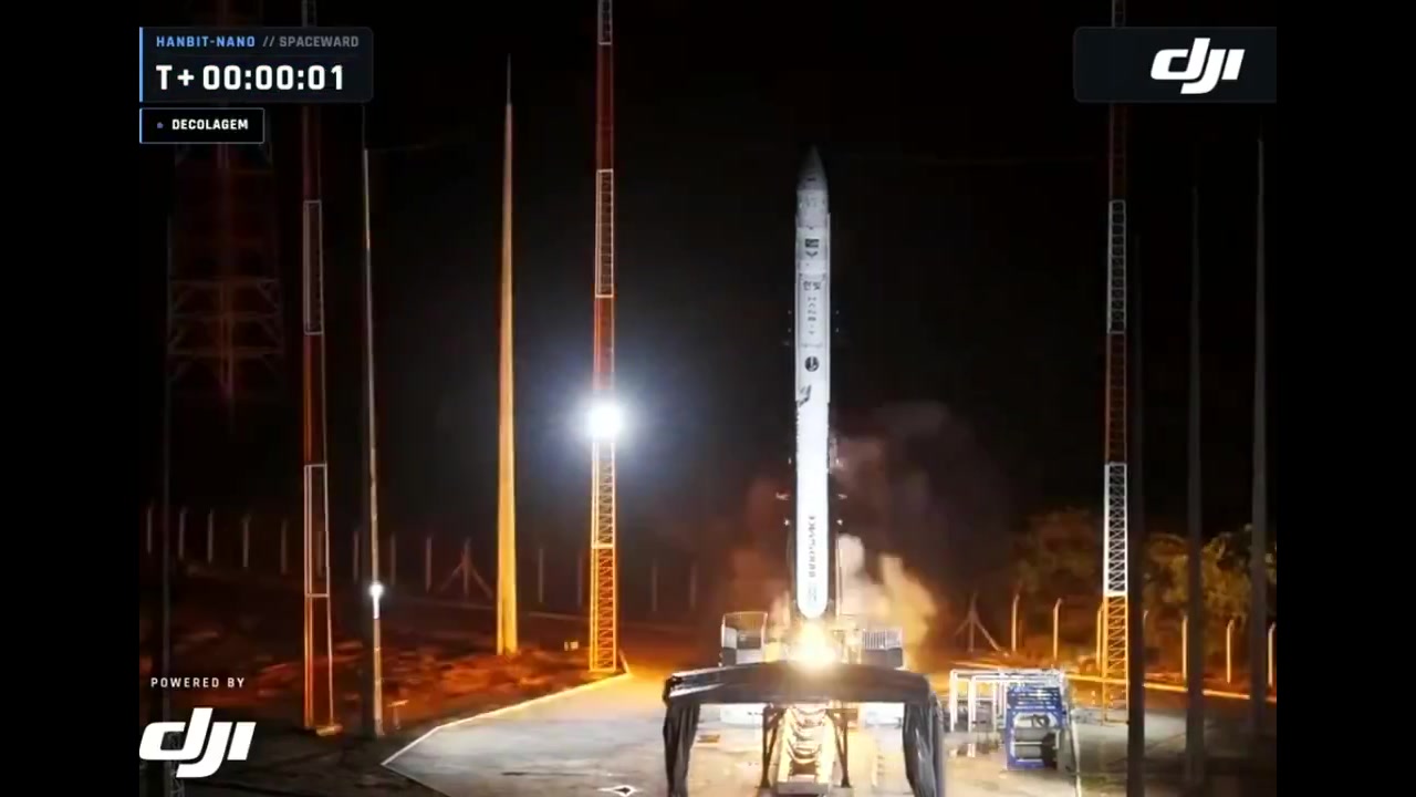 [Video] South Korean HABIT-Nano rocket explodes 50 seconds after launch in Brazil