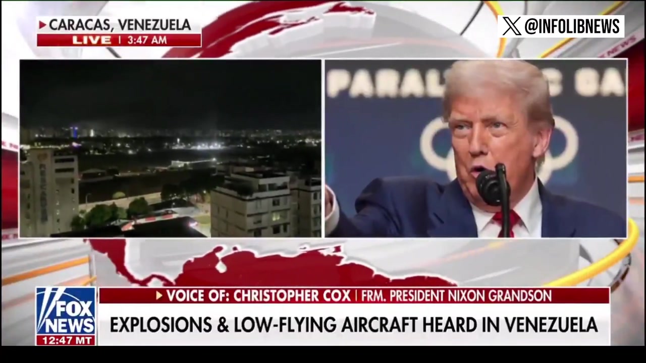 [Video] Fox News guest claims Trump admin attack on Venezuela will bring democracy