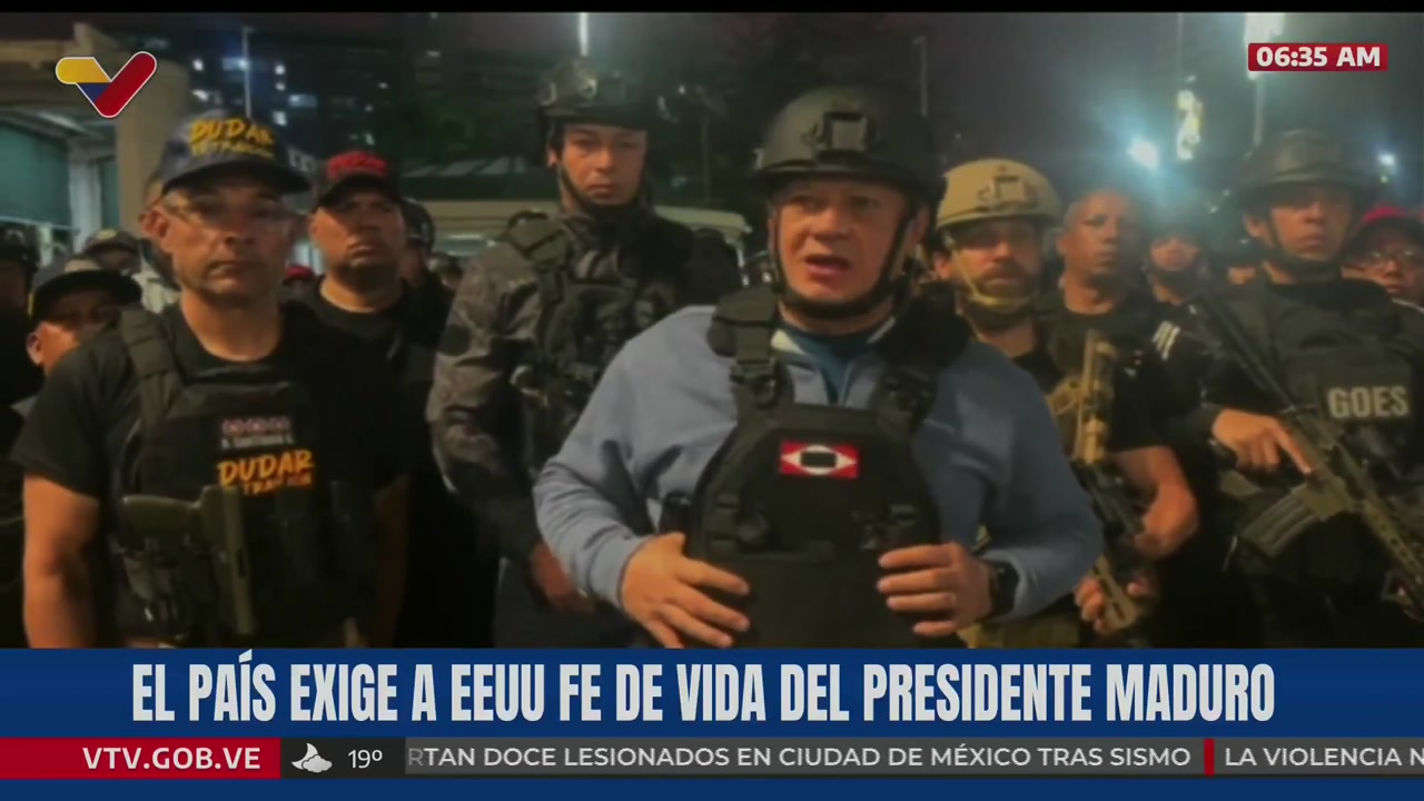 [Video] Diosdado Cabello calls for support for Chavista regime on national TV