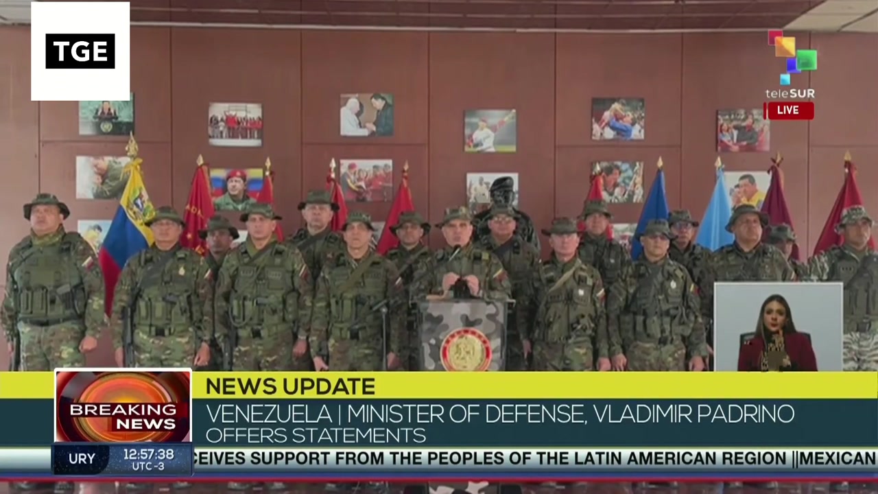 [Video] Venezuelan Defense Minister demands release of President Maduro and First Lady