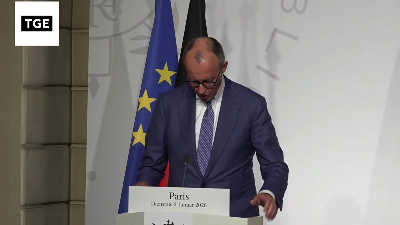 [Video] Germany to accept responsibility for Ukraine's security, says Chancellor Merz