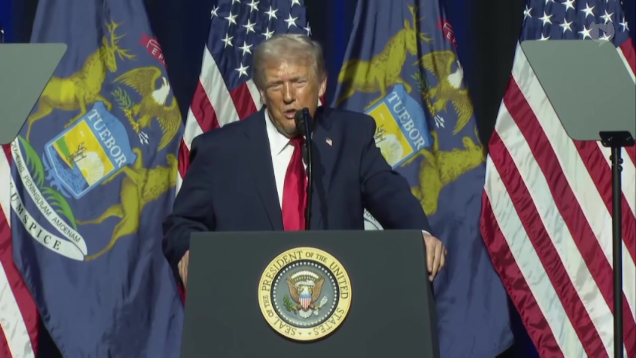 [Video] Trump: 'Foreign nations, foreign migrants, criminal fraudsters will be jailed'