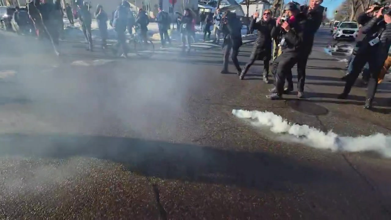 [Video] Federal agents drop tear gas canisters from moving vehicles in neighborhood